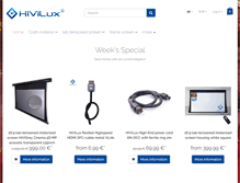 Tablet Screenshot of hivilux.de